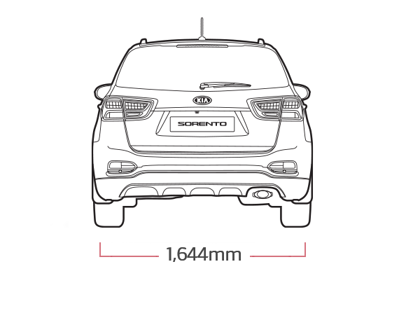 Kia Sorento Dimensions