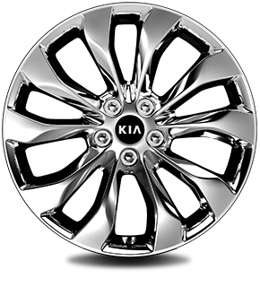 235/55R 19“ Chrome wheel (Optional on EX)