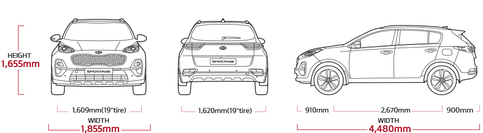 kia-sportage-19my-dimensions-all-view